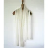 Brautschal aus Mohair in ivory, gestrickte Hochzeitsstola, weiches Umschlagtuch, Stola zum Brautkleid