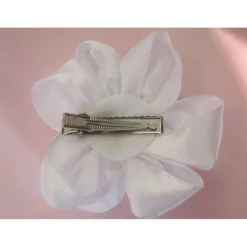 Brautschmuck Haarblüte Haarklammer romantisch Haarschmuck festlich Perle "Blanche"