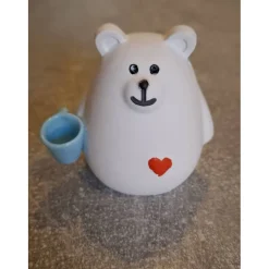 Bärchen aus Raysin mit Kaffeebecher - niedliche Dekoration oder kleines Geschenk