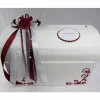 Briefbox Truhe ROSE BORDEAUX Hochzeit Geschenkbox
