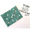 Briefumschlag, 13,5cm x 10,5cm, Baumwollstoff, Geschenkverpackung, Liebesbrief