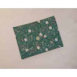 Briefumschlag, 13,5cm x 10,5cm, Baumwollstoff, Geschenkverpackung, Liebesbrief