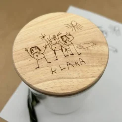 Bringe deine Zeichnung auf dein ganz individuelles Gebäckglas! Deine ganz persönliche Geschenkidee!