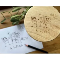 Bringe deine Zeichnung auf dein ganz individuelles Gebäckglas! Deine ganz persönliche Geschenkidee!