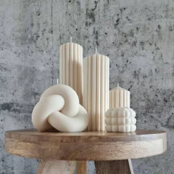 Bubble Cube - Puff I Dekorative Kerze aus Sojawachs I Geschenkbox I Geschenkidee I Home Decor I Vegan