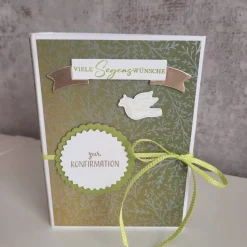 Buch-Box, Geldgeschenk, Gutscheingeschenk zur Konfirmation, besondere Geschenkidee