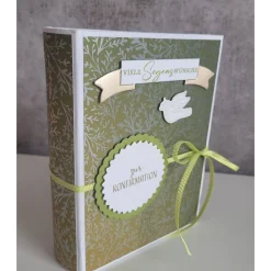 Buch-Box, Geldgeschenk, Gutscheingeschenk zur Konfirmation, besondere Geschenkidee