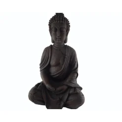 Buddha Statue  Buddha braun spirituelle Home Decor, Meditation Raum Dekor  Housewarminggeschenk Garten Dekoration 29 cm