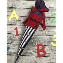 Bunte Schultüte nach Wunsch Mit Name und kleinen Details