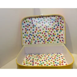 Bunter Koffer zum Schulanfang