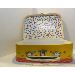 Bunter Koffer zum Schulanfang