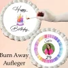 Burn Away Tortenaufleger Set Cake Tortenaufleger Happy Birthday Tortenbild Tortenaufleger