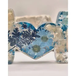 B-Ware Mom Aufsteller Blüten Blau