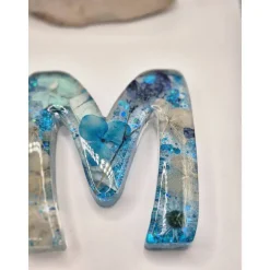 B-Ware Mom Aufsteller Blüten Blau