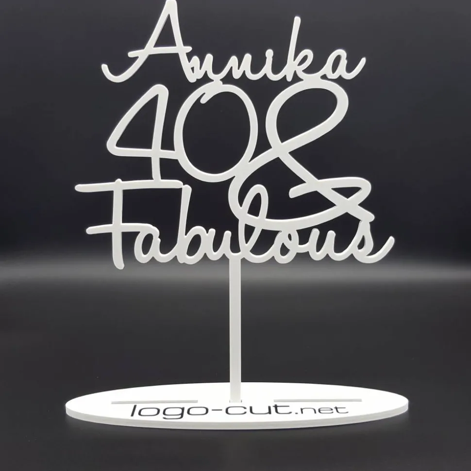 Cake Topper Geburtstag (Fabulous)