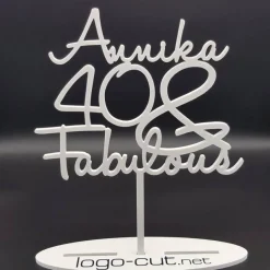 Cake Topper Geburtstag (Fabulous)