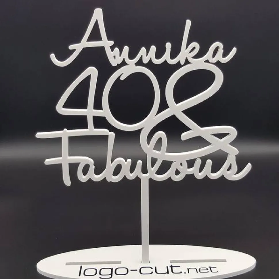 Cake Topper Geburtstag (Fabulous)