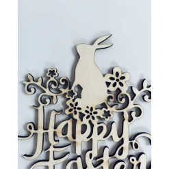 Cake Topper Happy Easter, Kuchenstecker Ostern