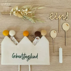 Cake Topper Holz Set bestehend aus 