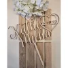 Cake Topper personalisiert aus Holz