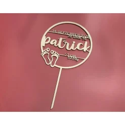 Caketopper "Baby" individualisierbar