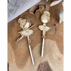 Caketopper Ballerina Kindergeburtstag / Tänzerin Kuchenstecker / Cake Topper / Cupcake