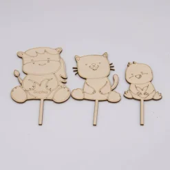 Caketopper Bauernhoftiere –  Kuchenaufsatz für Geburtstage & Babypartys EXP