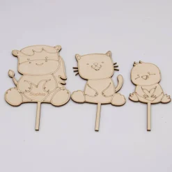 Caketopper Bauernhoftiere –  Kuchenaufsatz für Geburtstage & Babypartys EXP