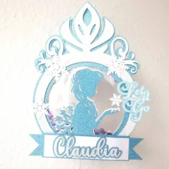 Caketopper 3D Frozen PERSONALISIERUNG  Caketopper Geburtstag, Kuchendeko, Topper Kuchen, Torte