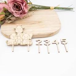 Caketopper Dschungeltiere –  Kuchenaufsatz für Geburtstage & Babypartys