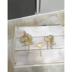 Caketopper Einhorn 3-teilig