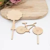 Caketopper Fahrrad mit Baum –  Kuchenaufsatz für Geburtstage & Partys