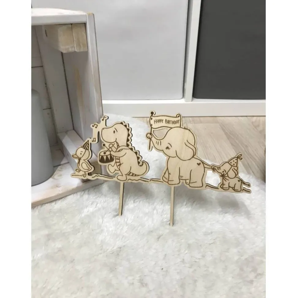 Caketopper Geburtstagsparade groß