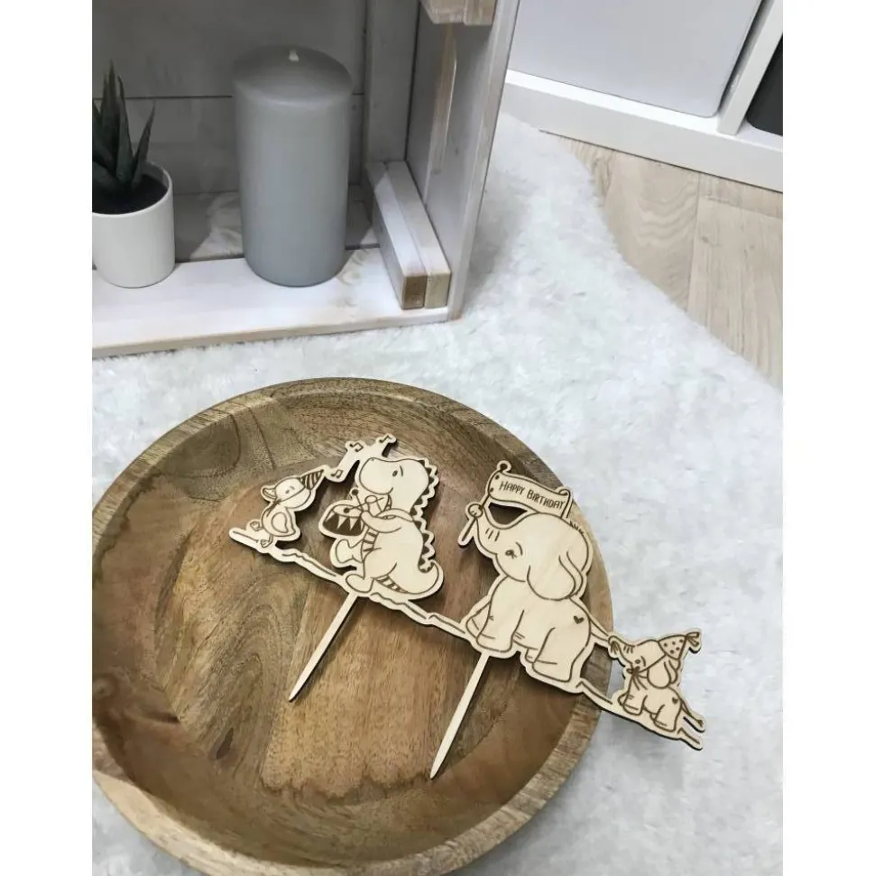 Caketopper Geburtstagsparade groß