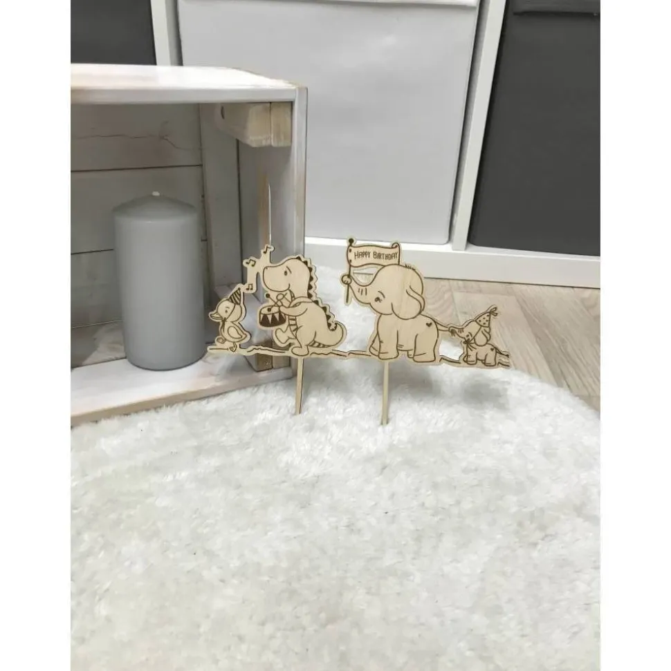 Caketopper Geburtstagsparade groß