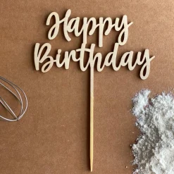 Caketopper "Happy Birthday"