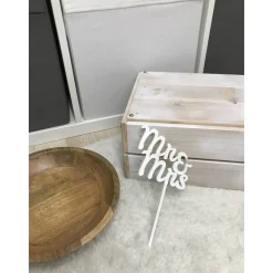 Caketopper Hochzeit Mr & Mrs