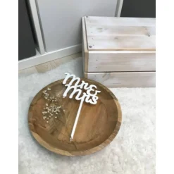 Caketopper Hochzeit Mr & Mrs