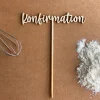 Caketopper "Konfirmation"