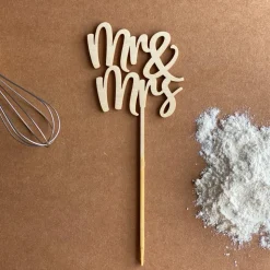Caketopper "Mr&Mrs"