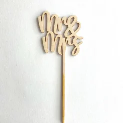 Caketopper "Mr&Mrs"