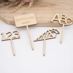 Caketopper Set zum Schulstart