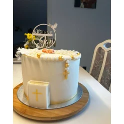 Caketopper Taufe, Kommunion, Firmung personalisiert