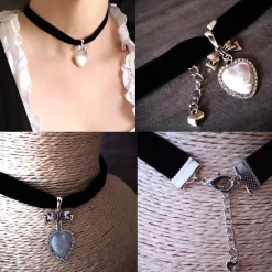 Charivari , Kette, Ohrringe fürs Dirndl, Dirnd- Schmuck, Herz