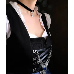 Charivari , Kette, Ohrringe fürs Dirndl, Dirnd- Schmuck