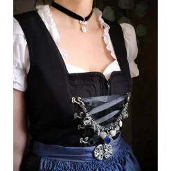 Charivari , Kette, Ohrringe fürs Dirndl, Dirnd- Schmuck