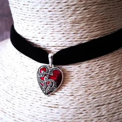 Charivari , Kette, Ohrringe fürs Dirndl, Dirnd- Schmuck, Herzen