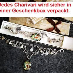 Charivari ,  Ohrringe fürs Dirndl, Dirnd- Schmuck, weiss