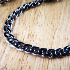 Charivari aus Edelstahl, Basiskette, Trachtenschmuck, 1reihig