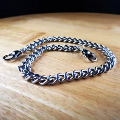 Charivari aus Edelstahl, Basiskette, Trachtenschmuck, 1reihig